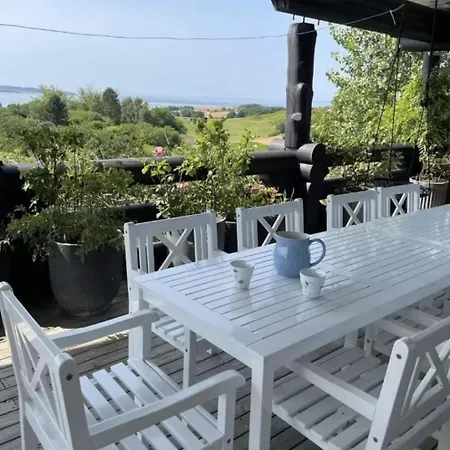 Дом отдыха Luksus I Mols Bjerge Med Fantastisk View Knebel